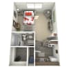 Floor plan: Studio-R