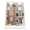 Floor plan: 1B