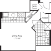 Floor plan: Studio 414