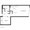 Floor plan: 1 Bed - 1 Bath | A07 - Judd