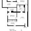 Floor plan: 2 Bedroom