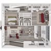 Floor plan: 2x2TH
