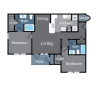 Floor plan: The 950