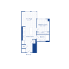 Floor plan: Rigby A13