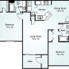 Floor plan: B - Magnolia
