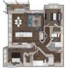 Floor plan: BM15-D1-1242