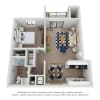 Floor plan: A2 Partial Renovated