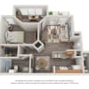 Floor plan: Montego