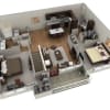 Floor plan: 2 BR Grand Overlook