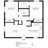 Floor plan: 2 Bedroom x 2 Bath