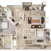 Floor plan: B2-U
