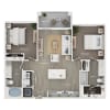 Floor plan: C1