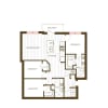 Floor plan: C1