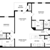 Floor plan: Two Bedroom