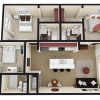 Floor plan: A - 3x3