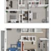 Floor plan: Blair Townhome