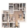 Floor plan: B6