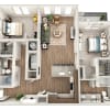 Floor plan: B3