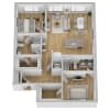 Floor plan: B3