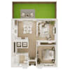 Floor plan: A1