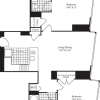 Floor plan: Two Bed U Kit FL 28-46