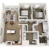 Floor plan: 2A