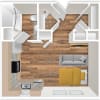 Floor plan: Studio 