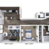 Floor plan: S2-641-Bal