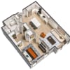 Floor plan: Metro 1