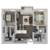 Floor plan: 2A-1