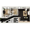 Floor plan: 2 Bedroom - 956 sqft