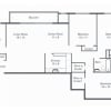 Floor plan: 3BR/2BA w/Den Standard