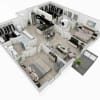 Floor plan: B3