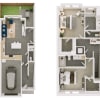 Floor plan: B5 - Townhome