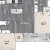 Floor plan: B2 ADA Apartment