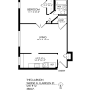 Floor plan: 1 Bedroom