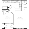Floor plan: The Ciena Furnished