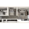 Floor plan: 1 Bedroom 1 Bathroom Urban