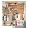 Floor plan: A2-Premium