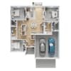 Floor plan: The Gallop - Ranch