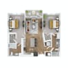 Floor plan: Astaire B1