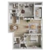 Floor plan: B1