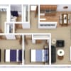 Floor plan: 2 Bedroom Deluxe