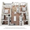Floor plan: Adams