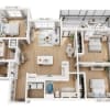 Floor plan: C1-Alt 2