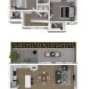 Floor plan: 58-B2