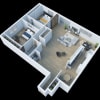 Floor plan: B3