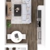 Floor plan: Studio