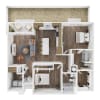 Floor plan: The Ocotillo
