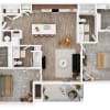 Floor plan: B3 The Evergreen
